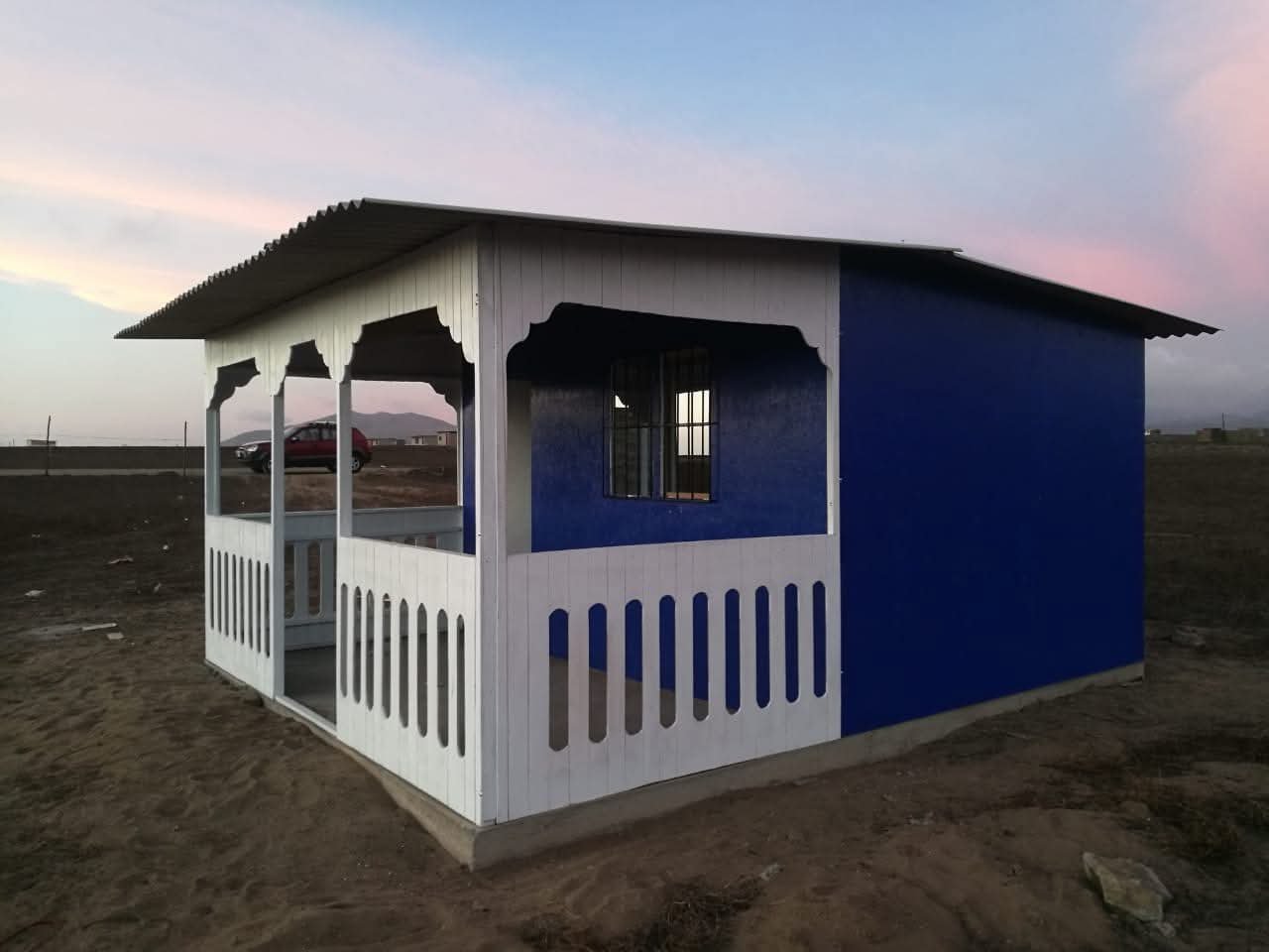 Módulo 6 × 3 metros.